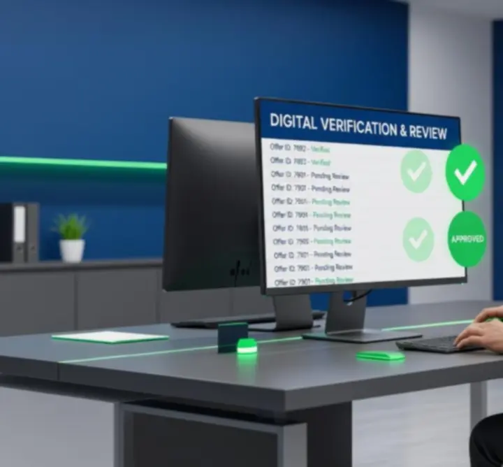 Processus de vérification des offres de paris