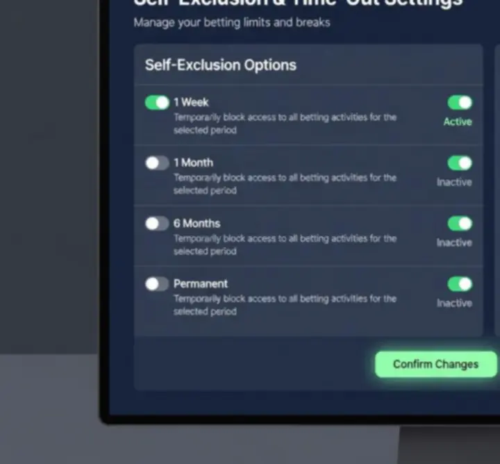 Outils d'auto-exclusion sur les sites de paris partenaires